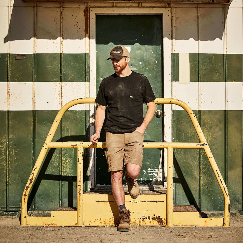 Koszulka Ariat Rebar Strong Black