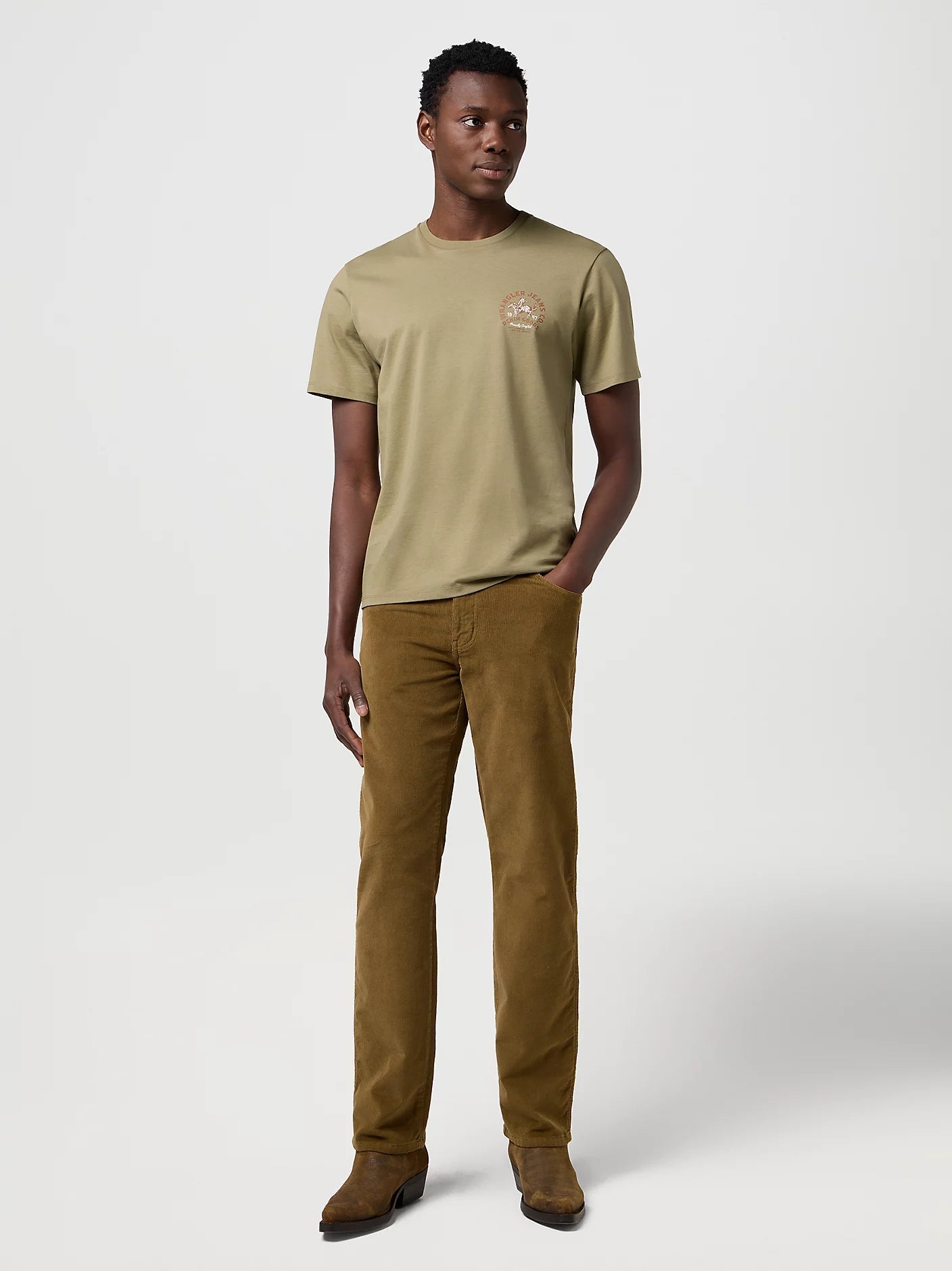 Koszulka męska Wrangler Aloe Tee