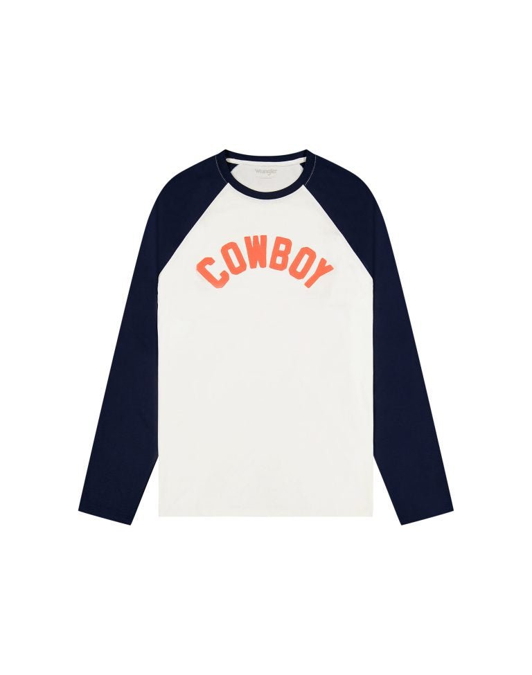 Koszulka męska Wrangler Baseball Tee Black Iris