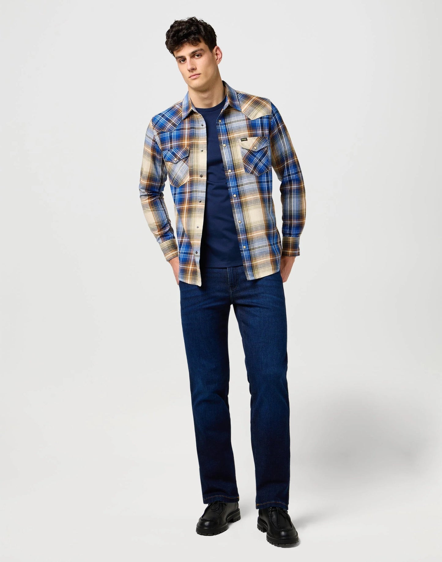 Koszulka męska Wrangler Navy Tee