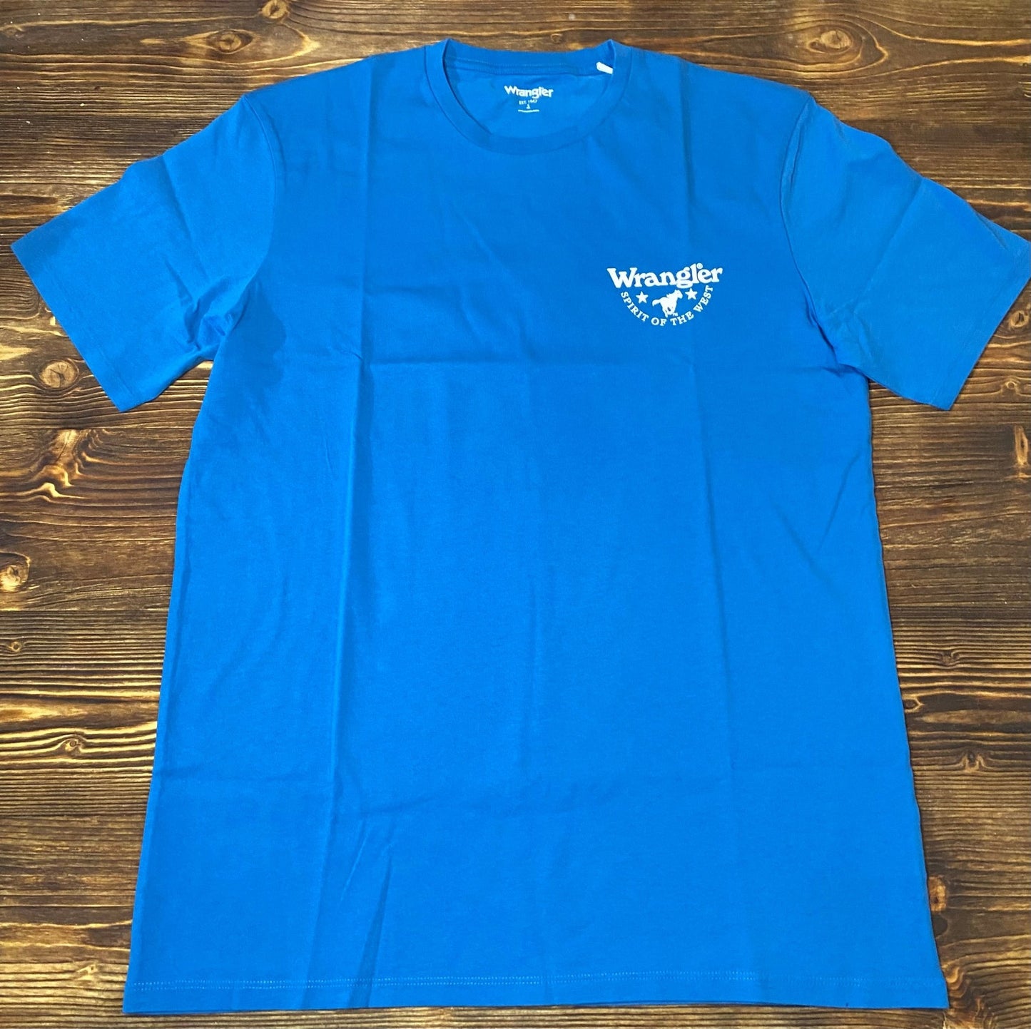 Wrangler GRAPHIC TEE DEEP WATER