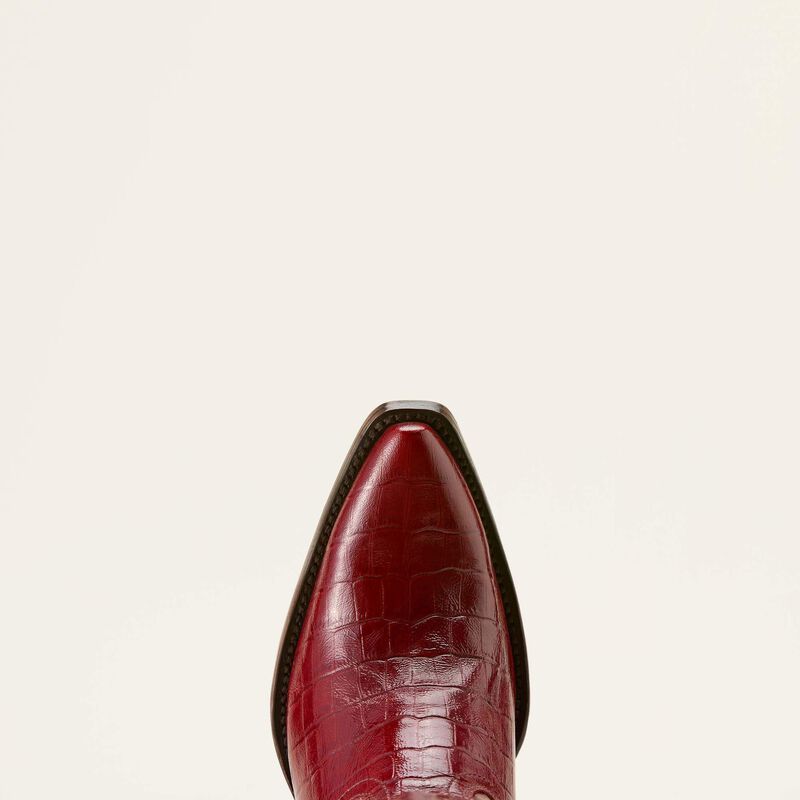 Kowbojki damskie Ariat Casanova X Toe - Luxe Dubbonet Croc Print