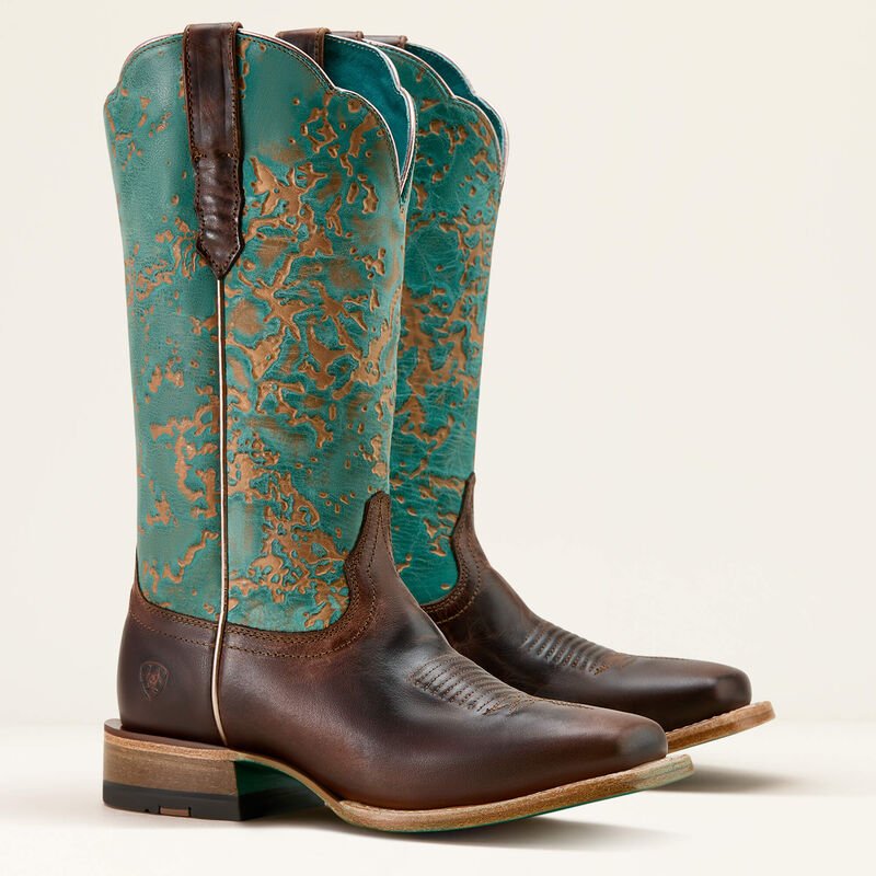 Kowbojki damskie Ariat Frontier Farrah - Honey Brown