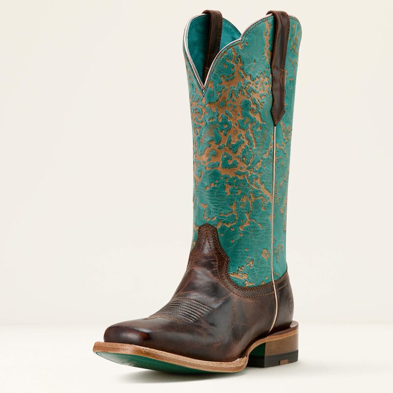 Kowbojki damskie Ariat Frontier Farrah - Honey Brown