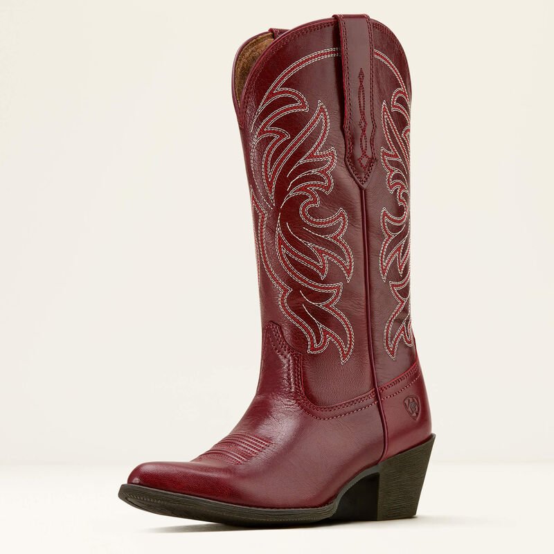 Kowbojki damskie Ariat Heritage J Toe Stretchfit- Sangria