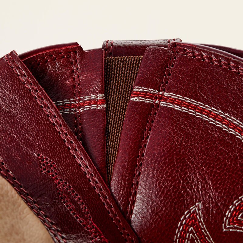 Kowbojki damskie Ariat Heritage J Toe Stretchfit- Sangria