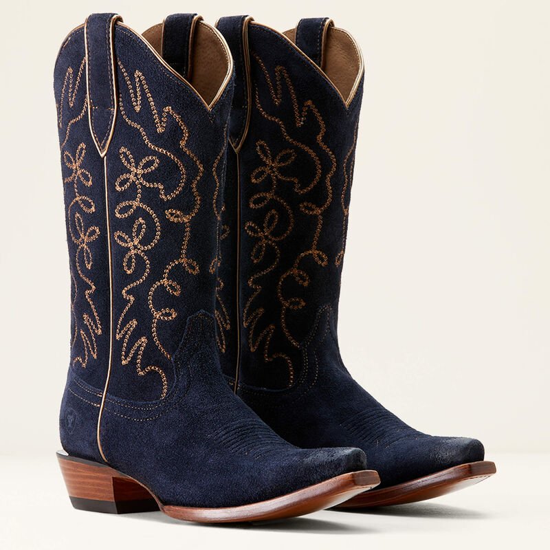 Kowbojki damskie Ariat Jukebox- Polo Blue Suede