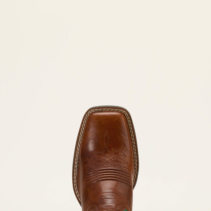Kowbojki damskie Ariat Round Up Square Toe StretchFit- Arizona Brown