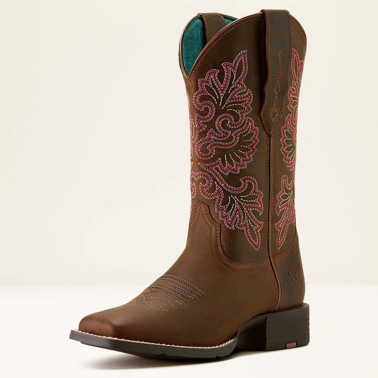 Kowbojki damskie Ariat Round Up Wide Square Toe StretchFit