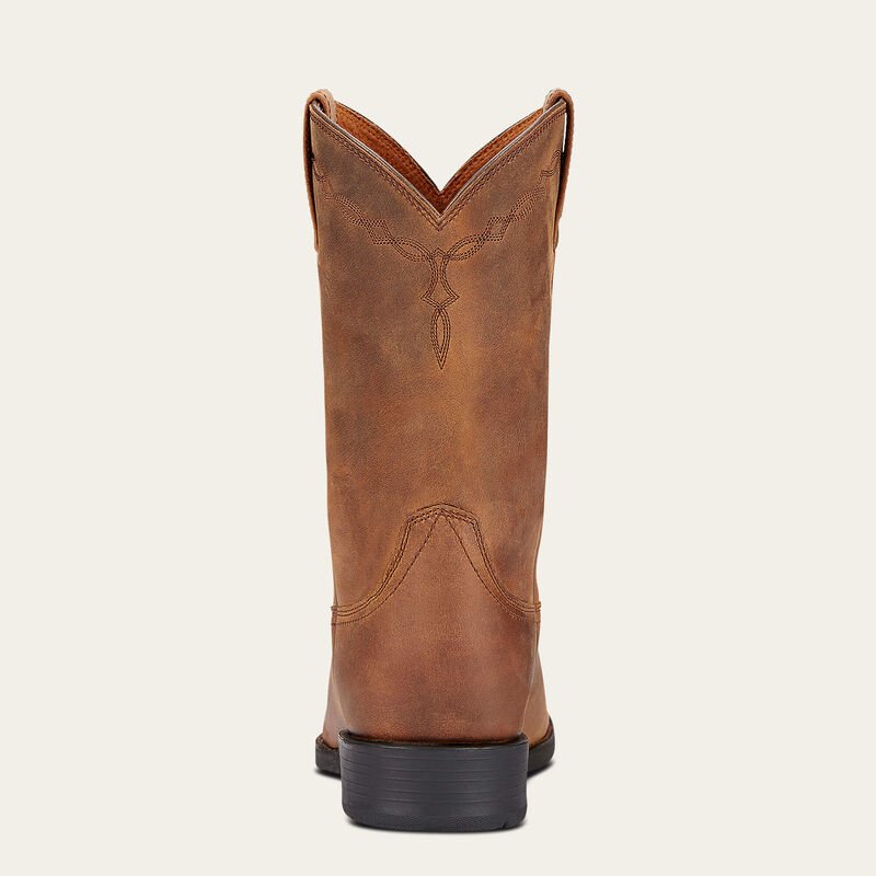 Kowbojki męskie Heritage Roper- Distressed Brown