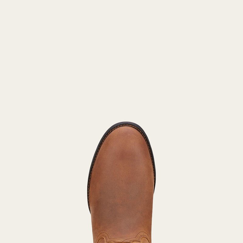 Kowbojki męskie Heritage Roper- Distressed Brown