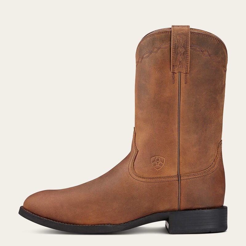 Kowbojki męskie Heritage Roper- Distressed Brown