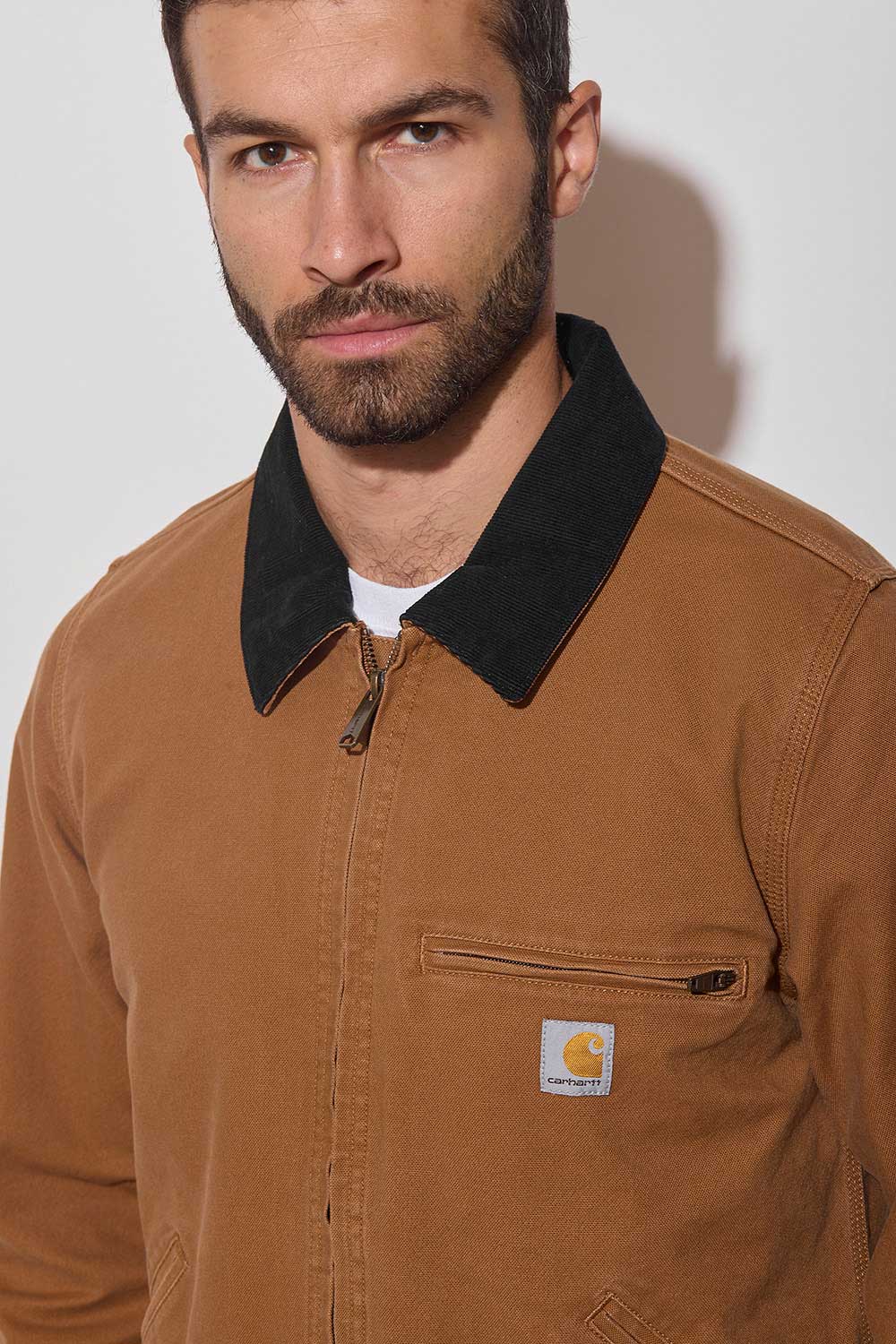 Detroitská bunda s podšívkou Carhartt Duck Detroit