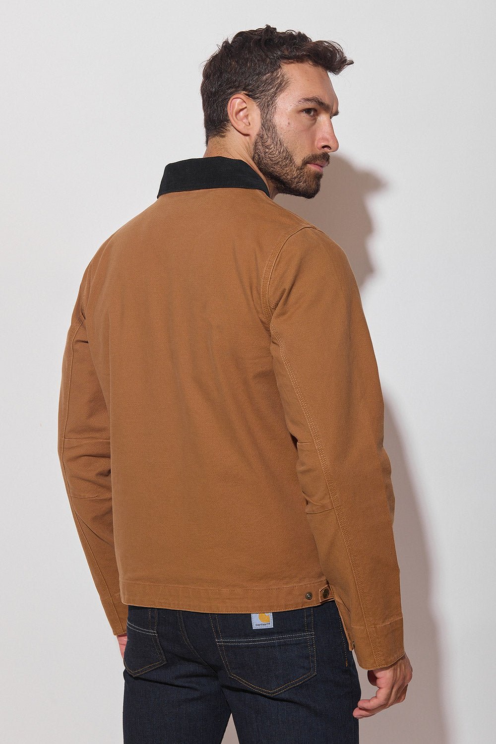 Detroitská bunda s podšívkou Carhartt Duck Detroit