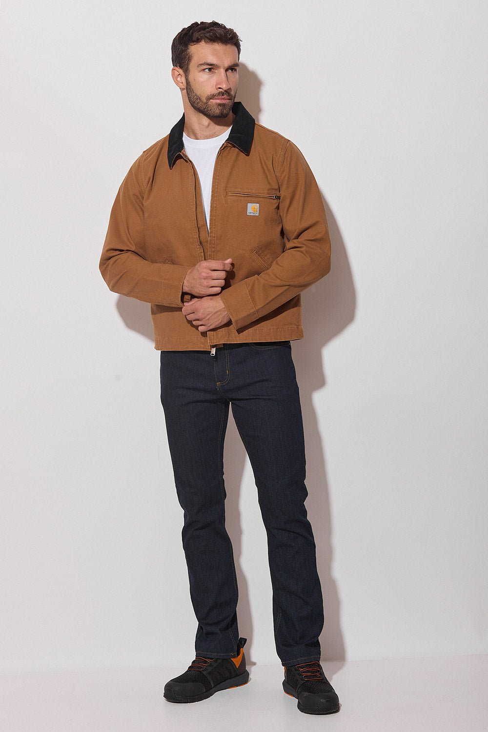 Detroitská bunda s podšívkou Carhartt Duck Detroit