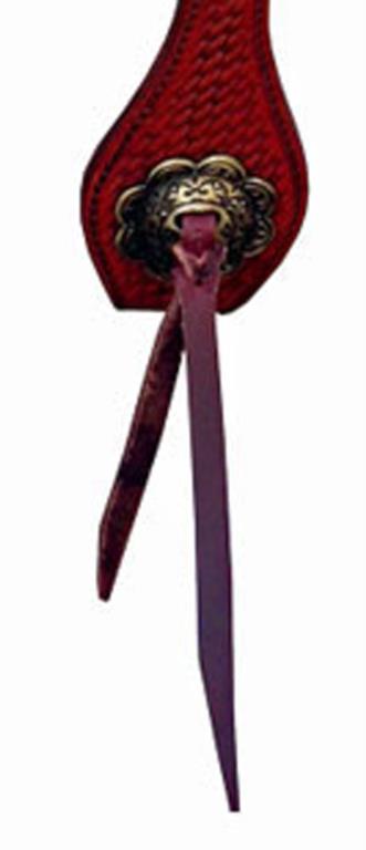 Ogłowie skórzane z antyczną klamrą- różne kolory