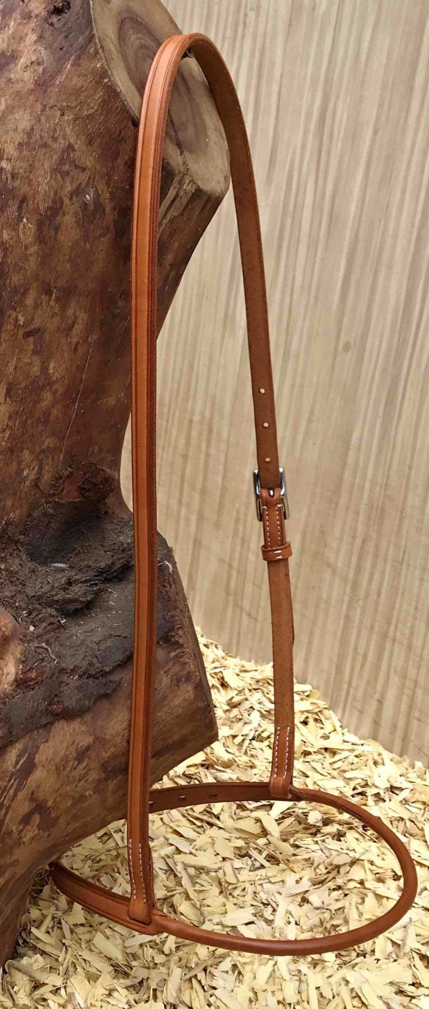 Skórzany nachrapnik 1/2 Russet