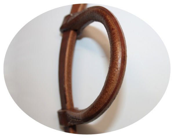 Ogłowie na jedno ucho Heavy Harness Leather