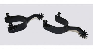 Czarne, długie ostrogi BS Trainings