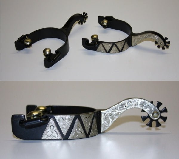 Czarne ostrogi Black Steel KY Show