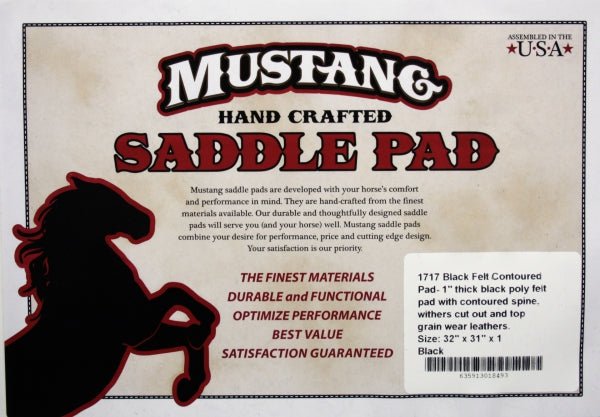 Pad filcowy MUSTANG 32'x32'