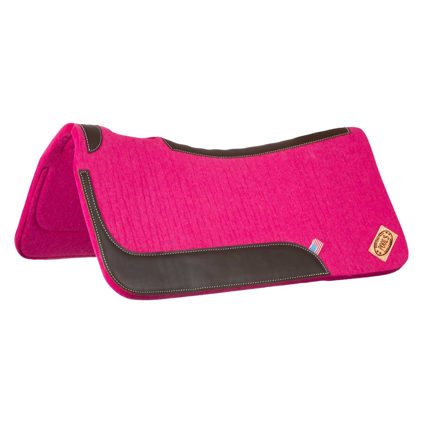 Pad westernowy wool felt Pink Pool's