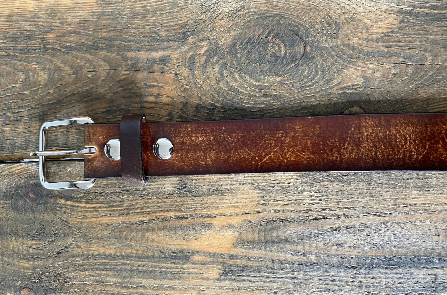 Skórzany pasek RIDE TO LIVE