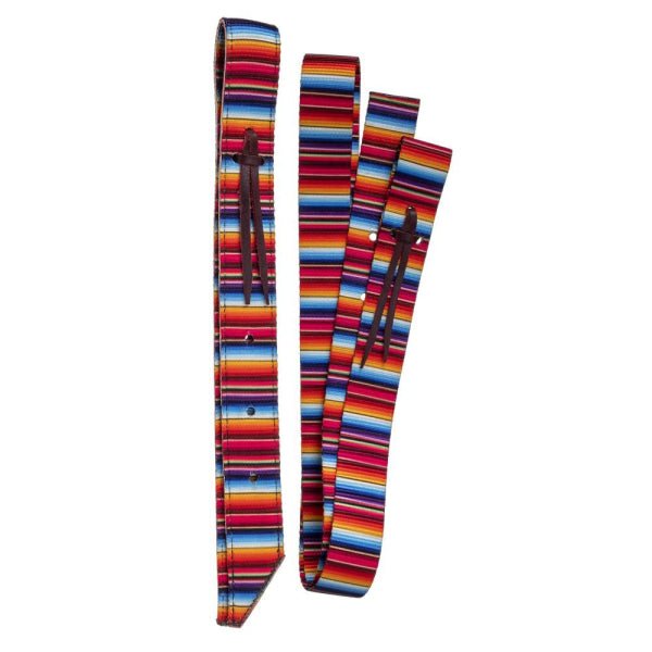 Tie Strap & Off Billet Rainbow -komplet