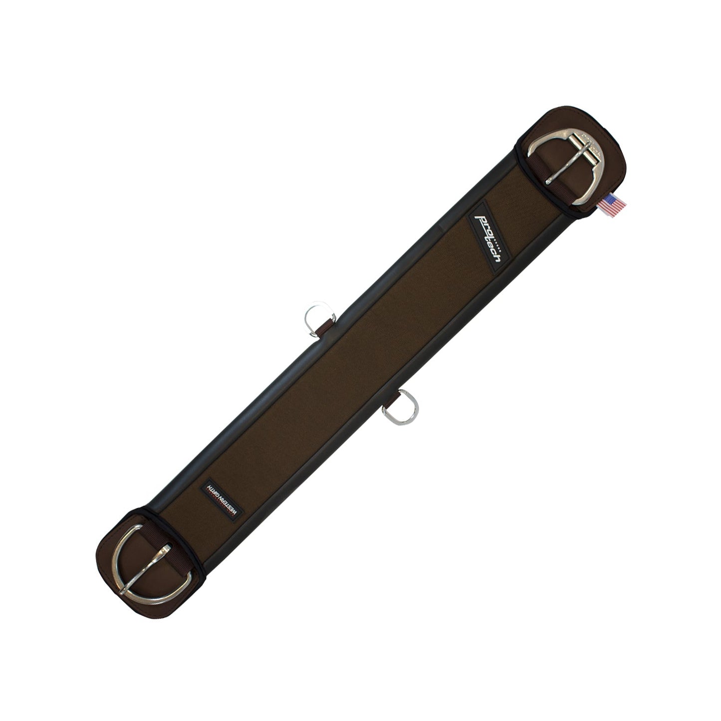 Westernowy popręg PRO-TECH neoprenowy Black