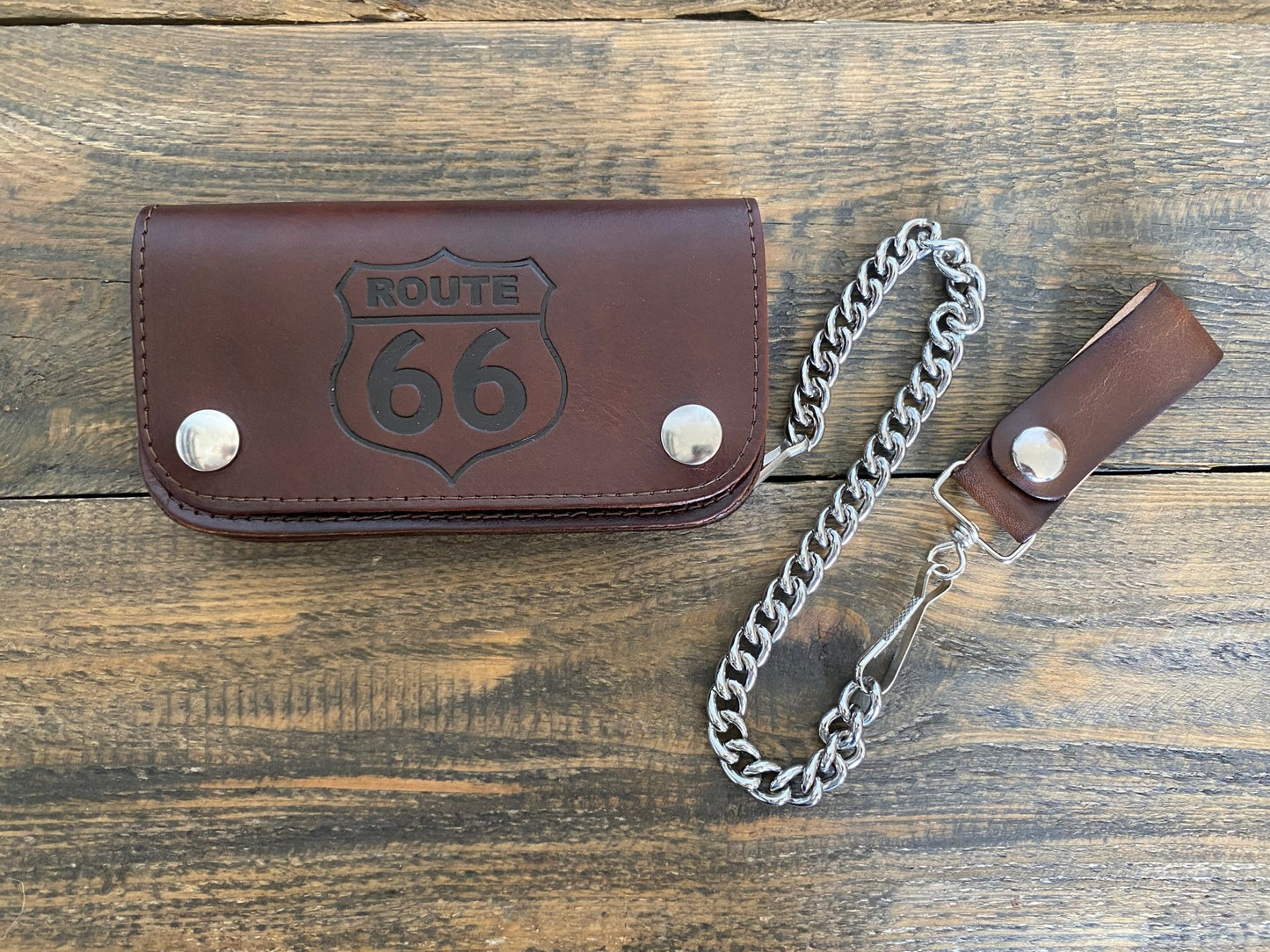 Portfel skórzany Route 66 dark