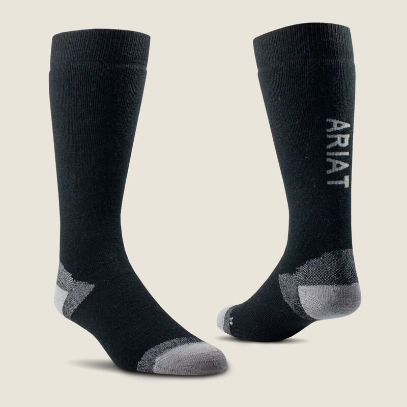 Skarpety Ariat Country Performance Merino Black