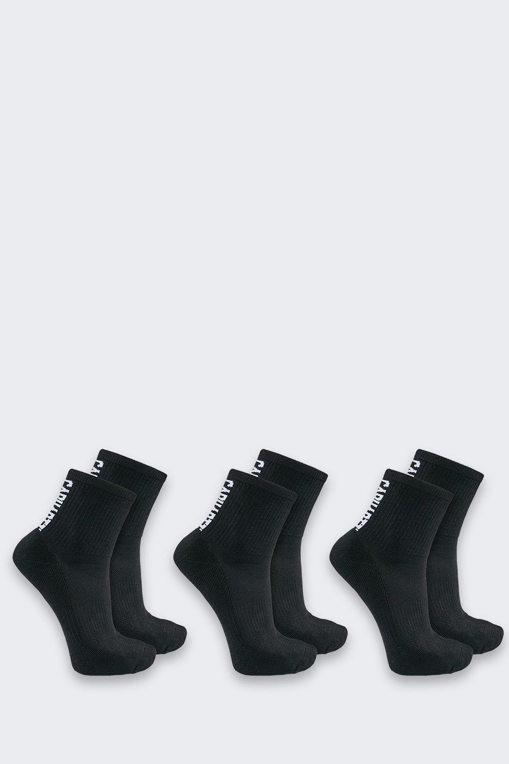 Krátke ponožky Carhartt Force® s logom strednej hmotnosti (3 páry)