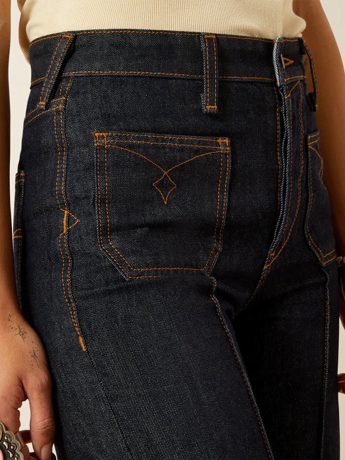 Ariat Ultra High Rise Tomboy Western – Rinse Navy