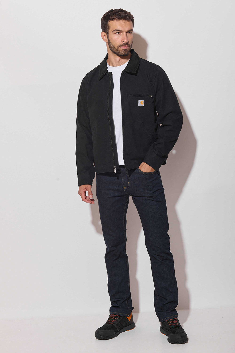Detroitská bunda s podšívkou Carhartt Duck Detroit