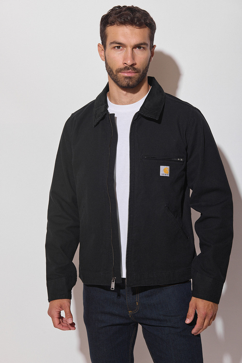 Detroitská bunda s podšívkou Carhartt Duck Detroit