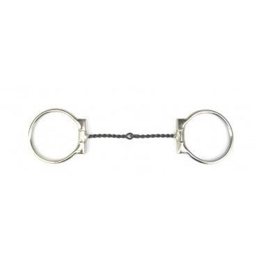 Wędzidło D twisted - Ring Snaffle Bit- różne grubości