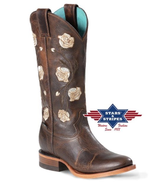 Damskie Kowbojki Stars & Stripes WBL-70