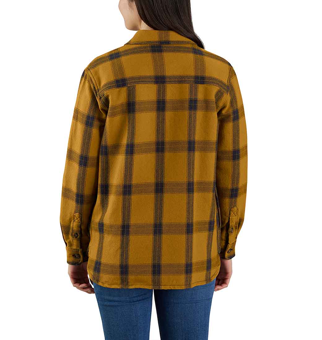 Koszula Damska Carhartt Heavyweight Twill Loose Fit Plaid Shirt