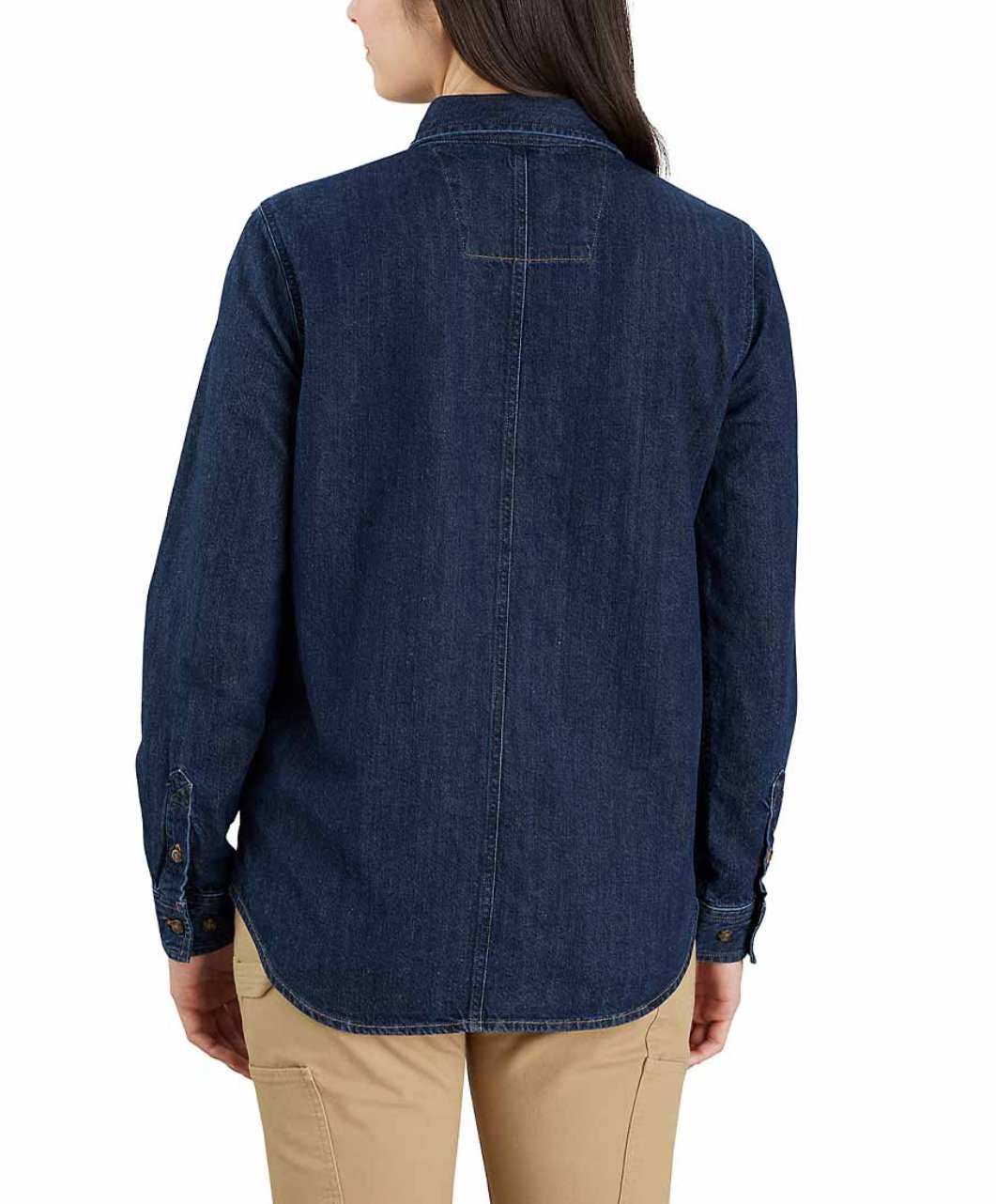 Dámska džínsová košeľa Carhartt strednej váhy s uvoľneným strihom