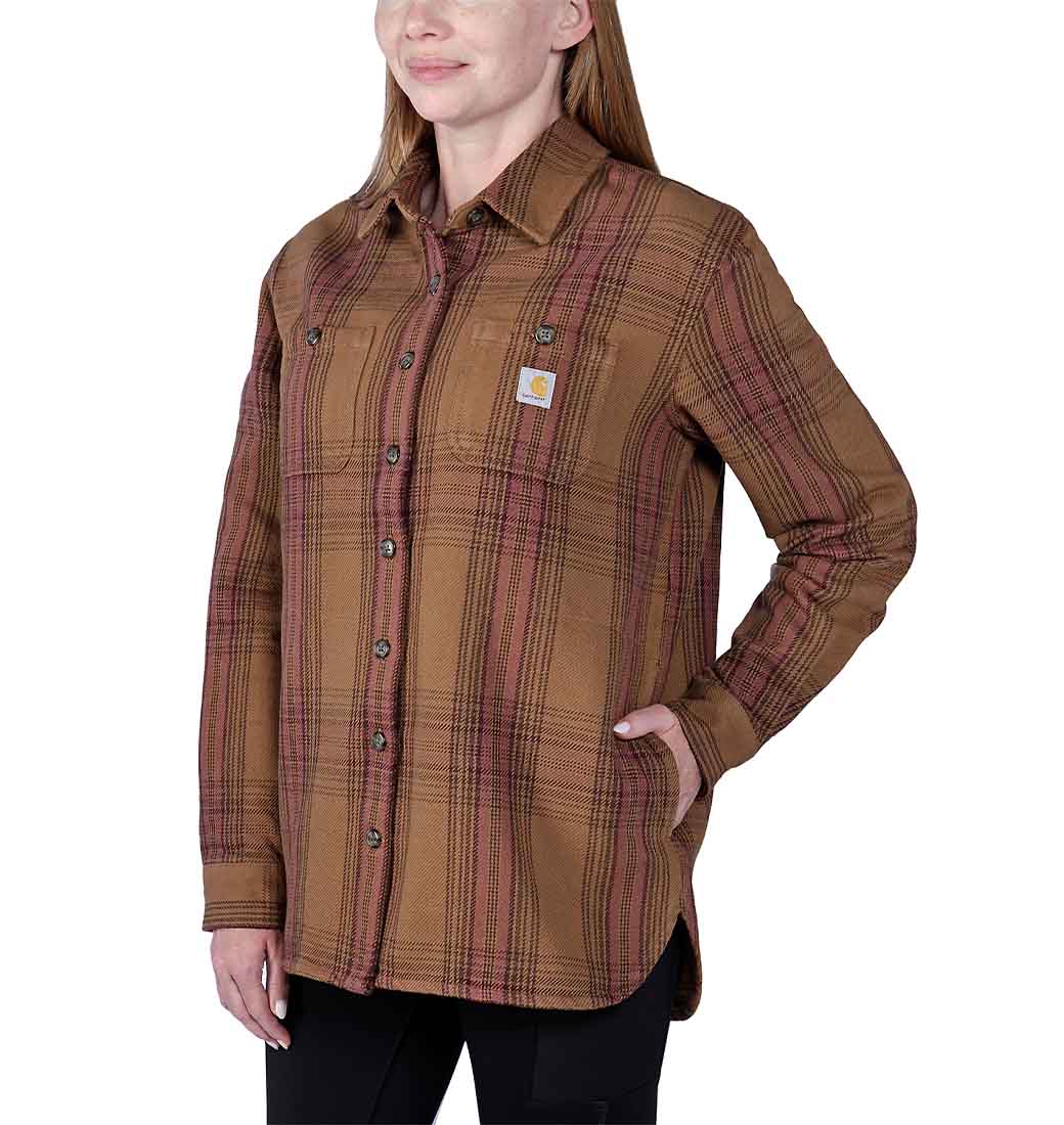 Twill Fleece Overshirt ťažkej váhy