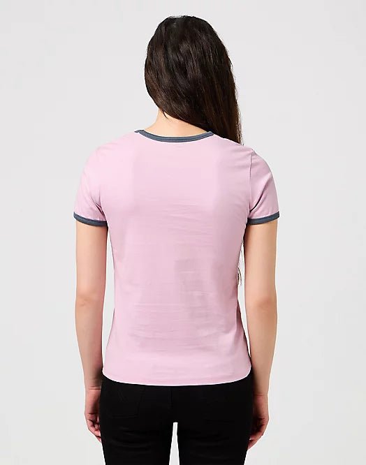 Wrangler RINGER TEE IN FRAGRANT LILAC