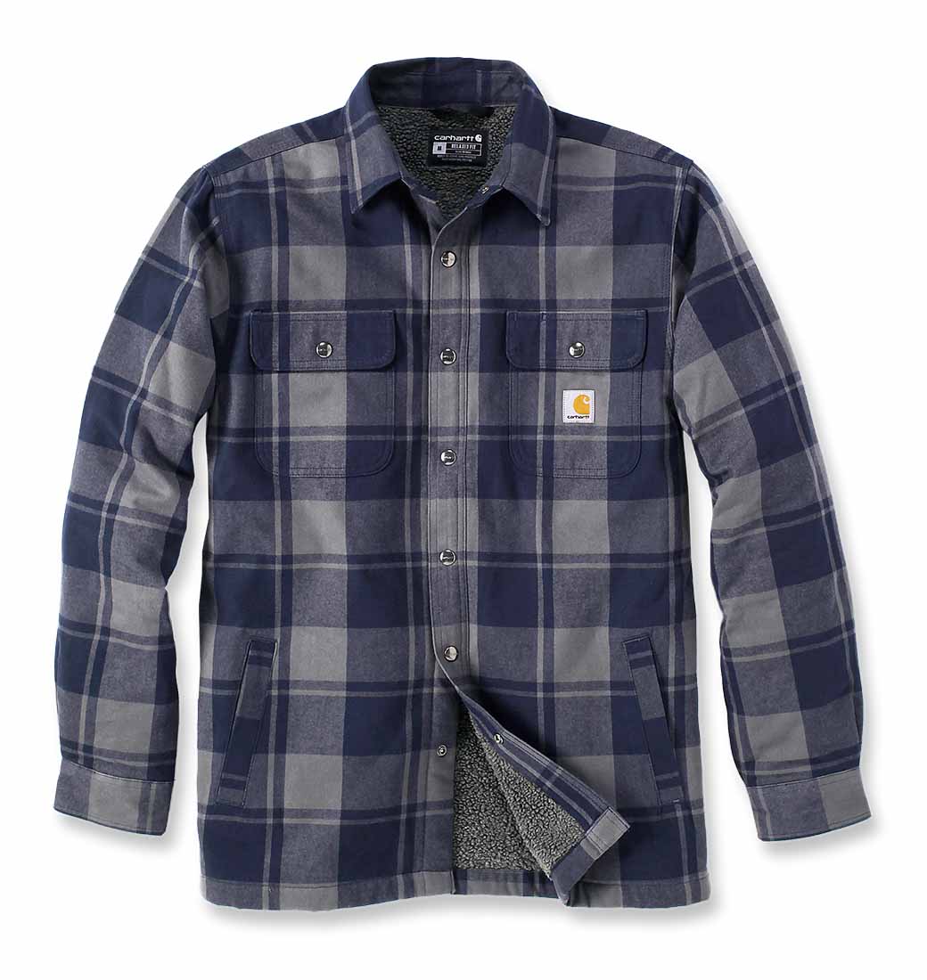 Flanel Sherpa Overshirt Heavyweight Carhartt