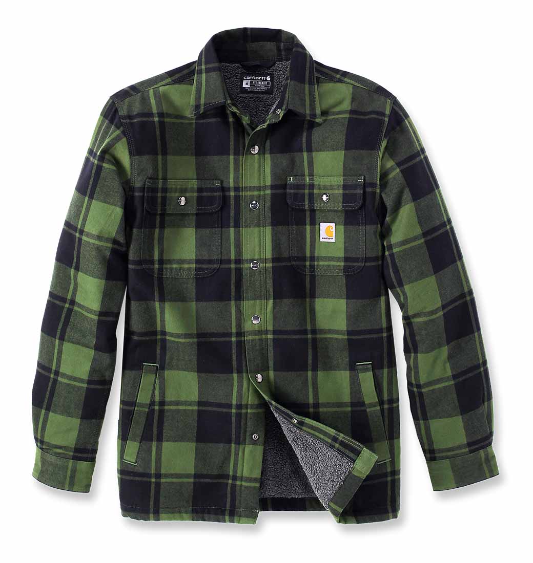 Flanel Sherpa Overshirt Heavyweight Carhartt