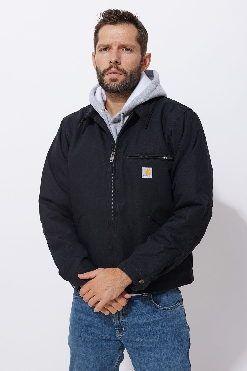 Detroitská bunda s podšívkou Carhartt Duck Detroit