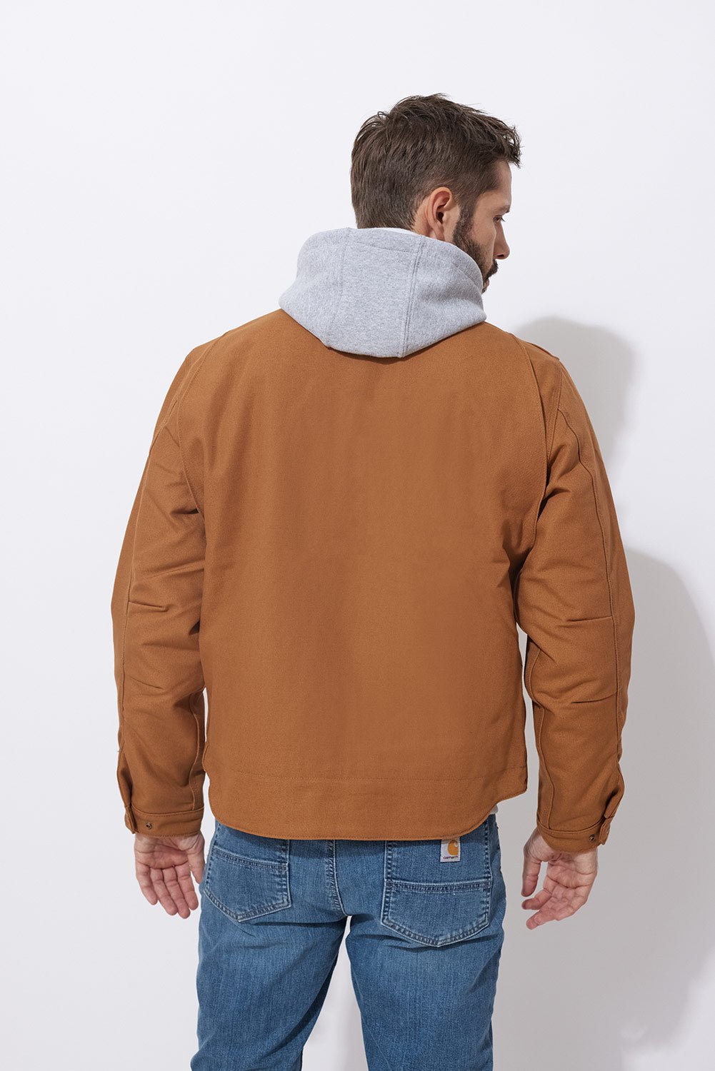 Detroitská bunda s podšívkou Carhartt Duck Detroit
