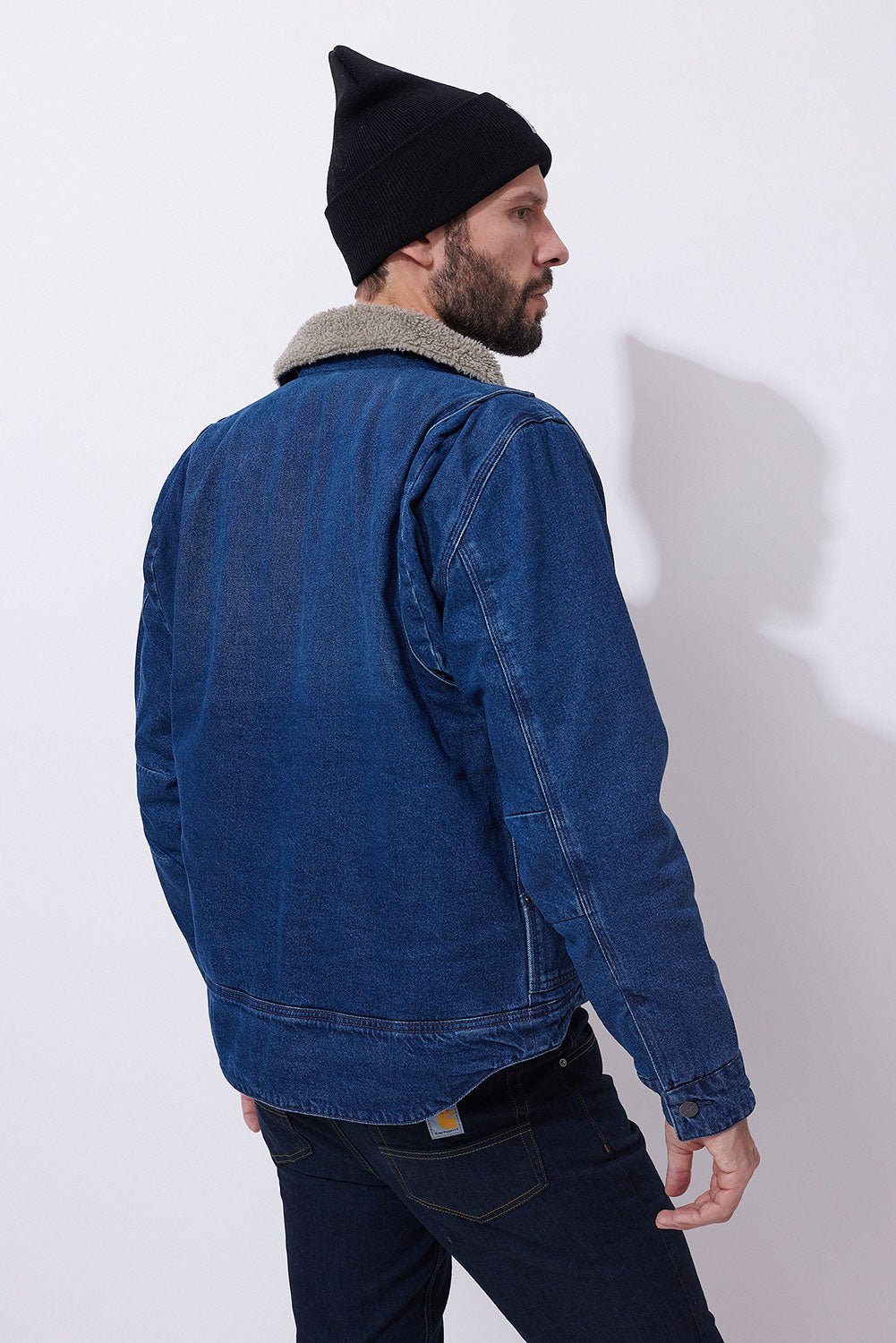 Kurtka Jeansowa Carhartt Denim Sherpa