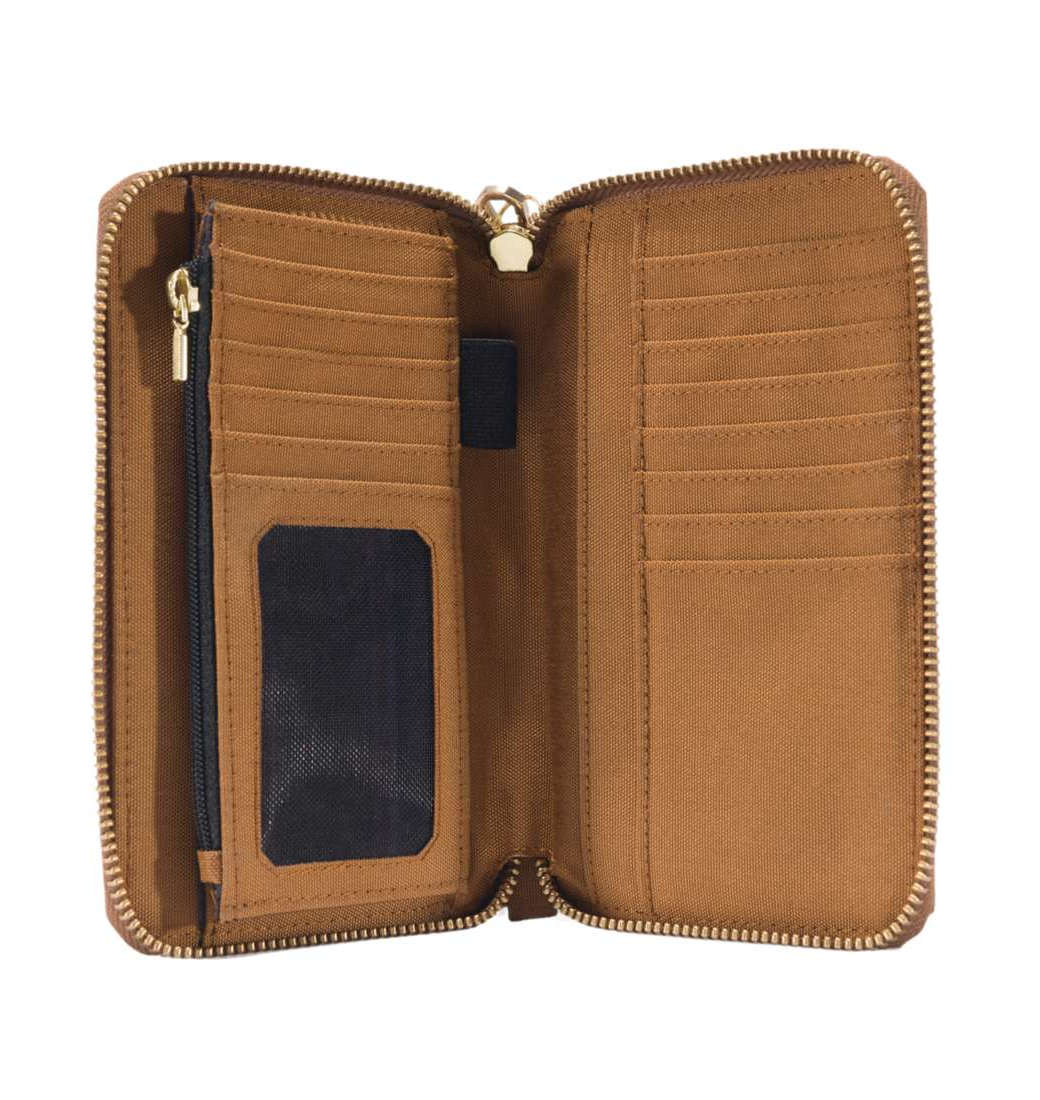 Portfel Carhartt Nylon Duck Lay-Flat Clutch Wallet