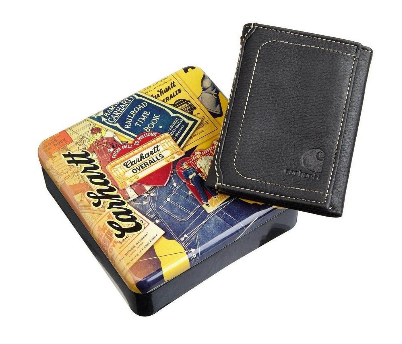 Portfel Carhartt Pebble Leather Trifold Wallet