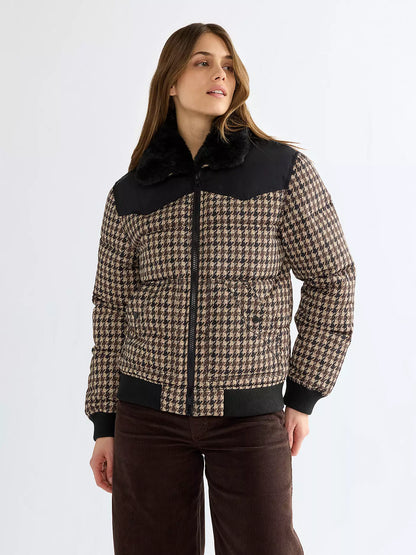 Kurtka damska Wrangler - Regular Western Puffer