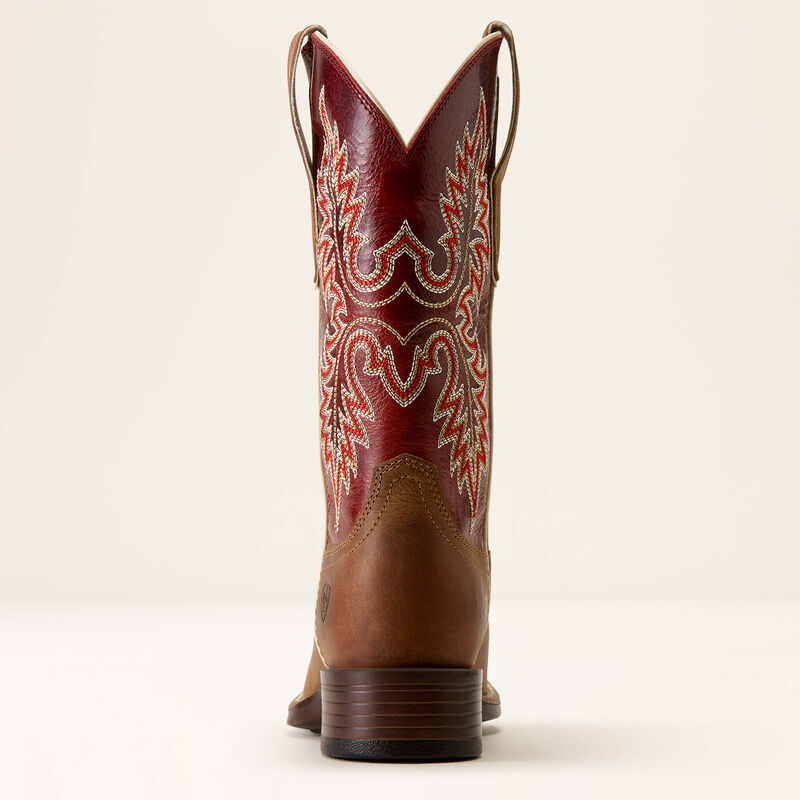 Kowbojki damskie Canyon Point DESERT SAND HEART THROB RED